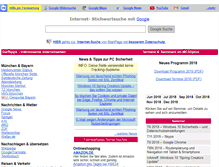 Tablet Screenshot of einstiegsseite.net